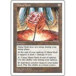MTG 魔力の櫃/Mana Vault 5ED 英語 通常 EX]魔力の櫃/Mana Vault《英語》【5ED】の通販 カードラッシュ