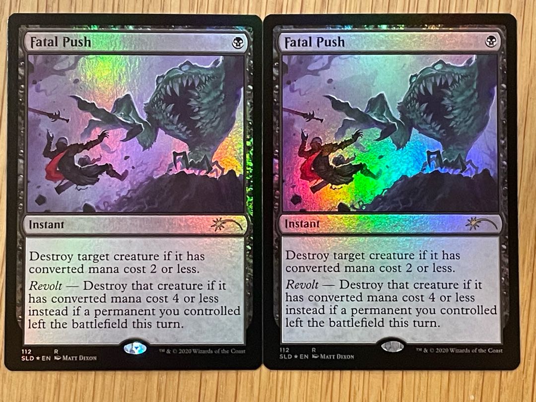 2 Fatal Push SLD foil