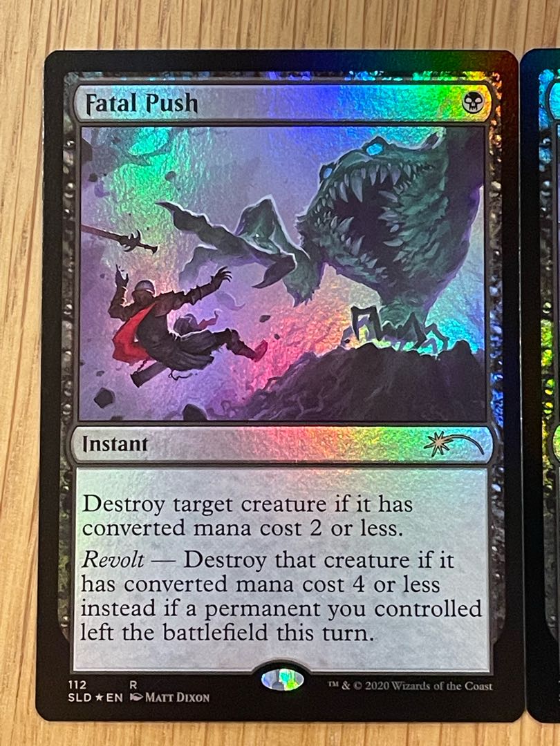 2 Fatal Push SLD foil
