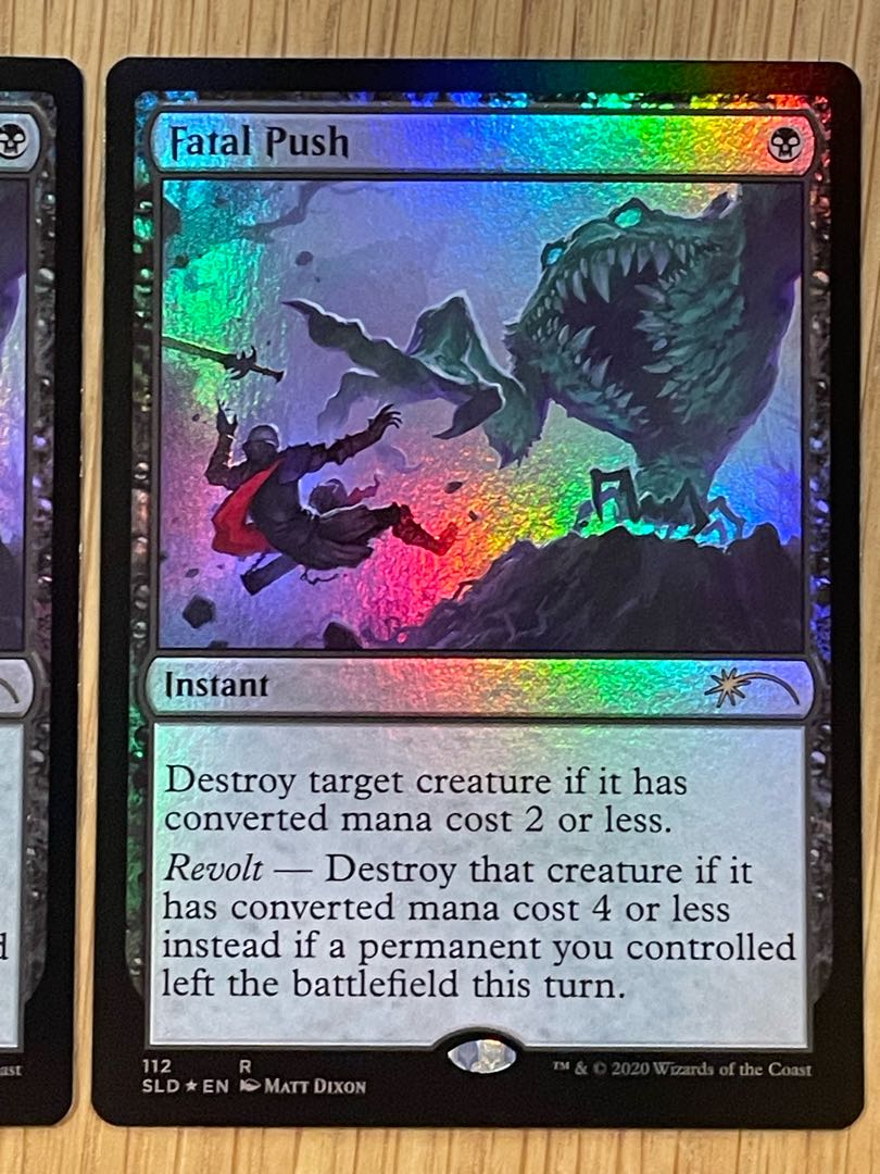 2 Fatal Push SLD foil