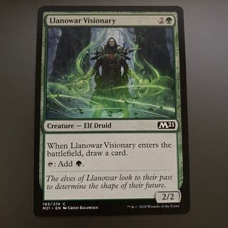 Llanowar Visionary 5 sheets
