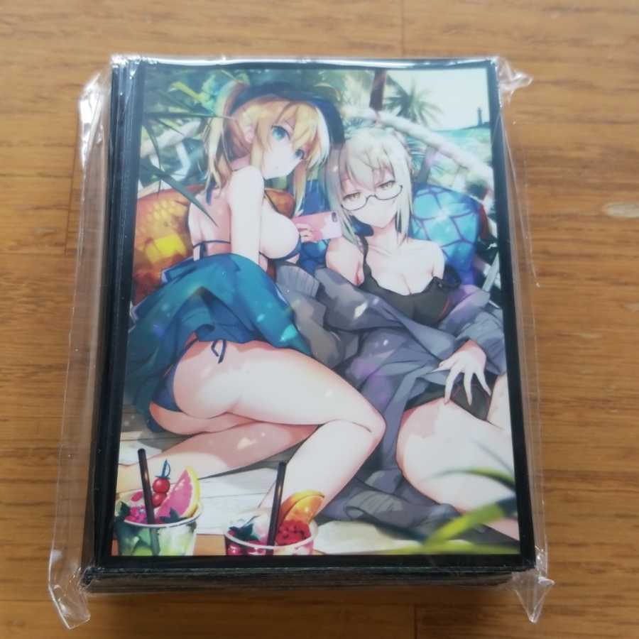 fgo　水着謎のヒロインX&アルトリアオルタ　スリーブ