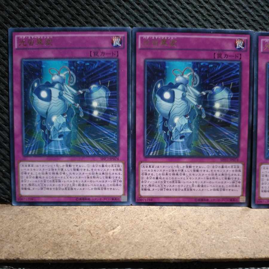 【ぽぽたん】遊戯王 6036 光虫異変 レア 3枚