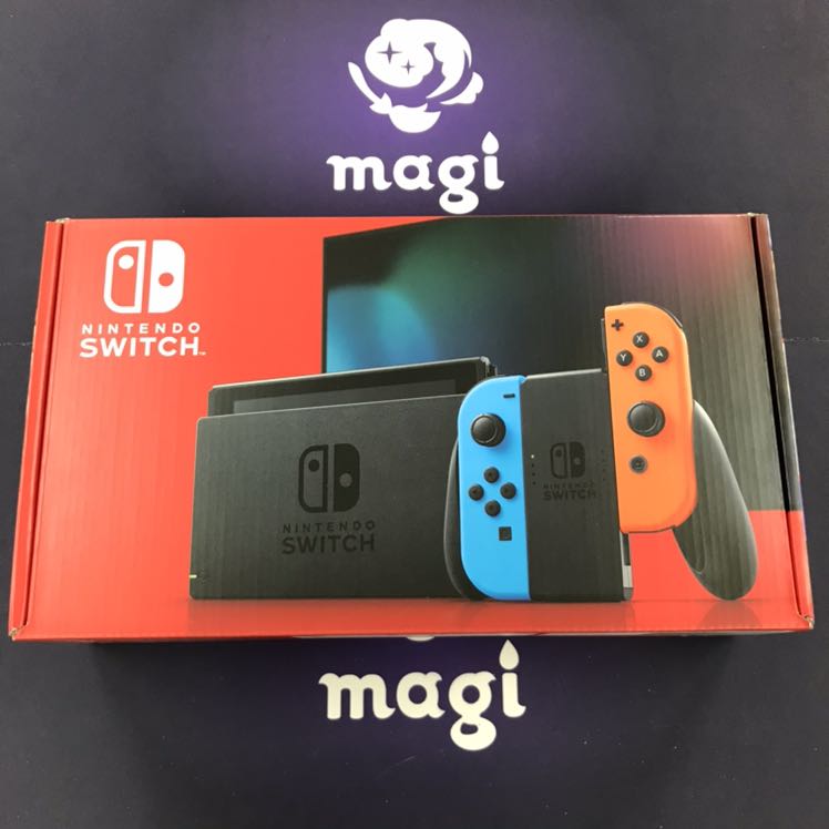 Nintendo Switch ネオンブルー・ネオンレッド 新型 234