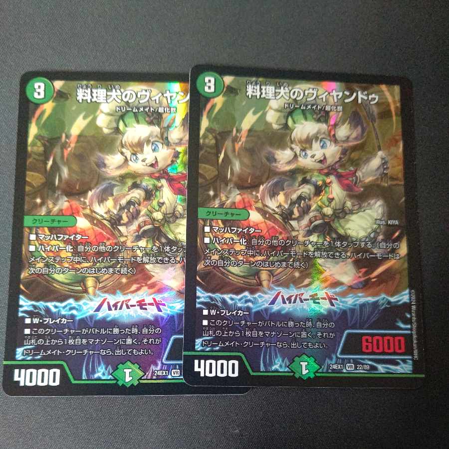 料理犬のヴィヤンドゥ VR 22/89 2枚セット