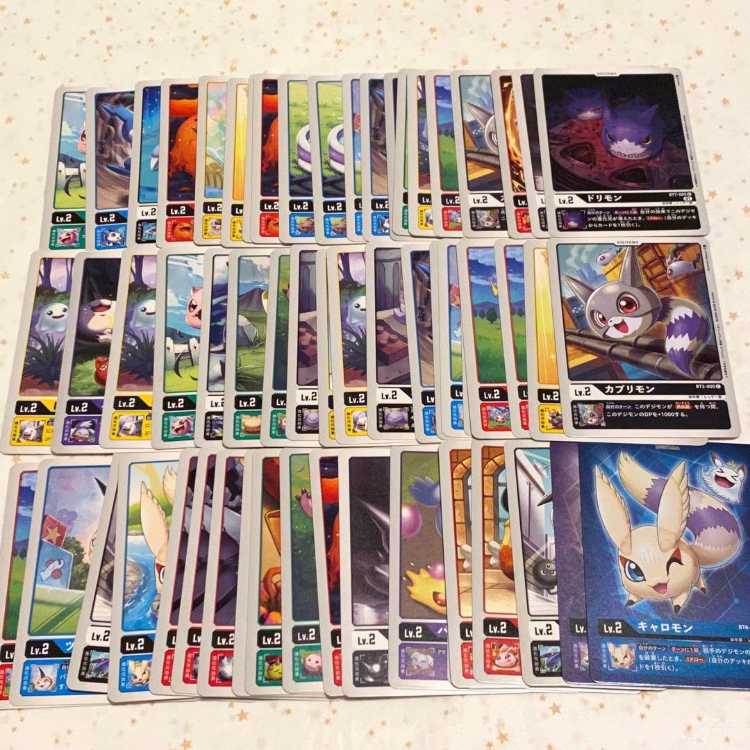 「デジモンカードゲーム」トレーディングカード 60枚セット