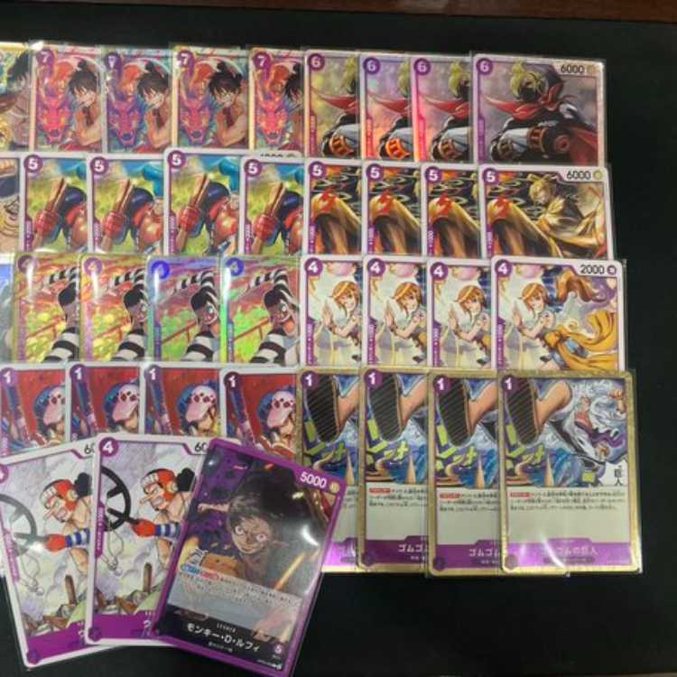 One Piece Card Purple Luffy Deck