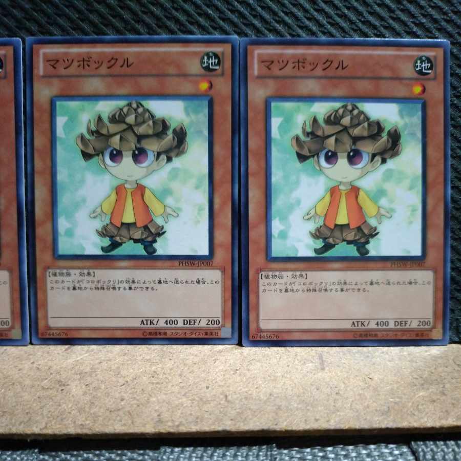 【ぽぽたん】遊戯王  5728  マツボックリ  ノーマル  ３枚