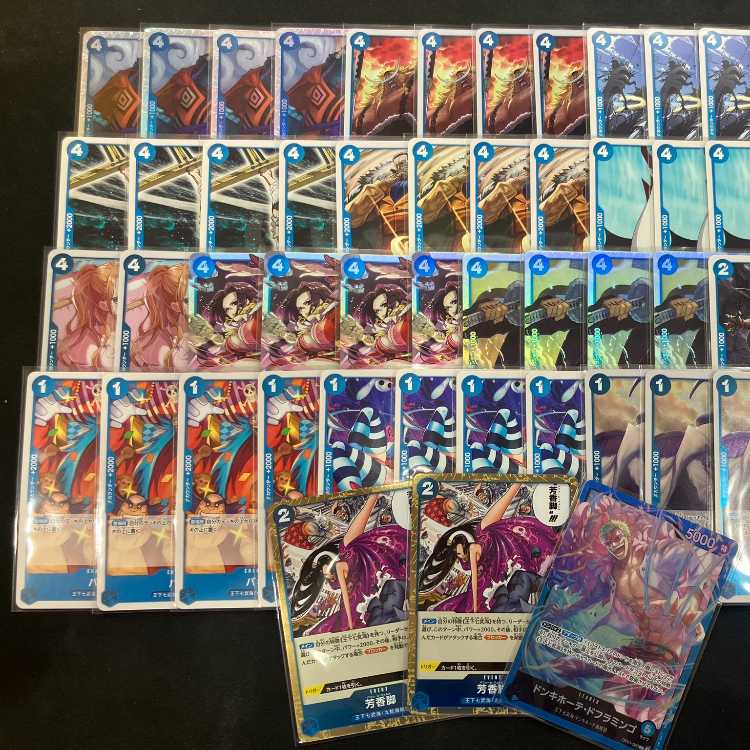 ワンピースカード 青ドフラ デッキ