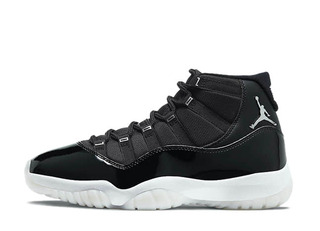 Nike Air Jordan 11 Retro "Jubilee" Black/HoWight Metallic Silver Clear 28cm