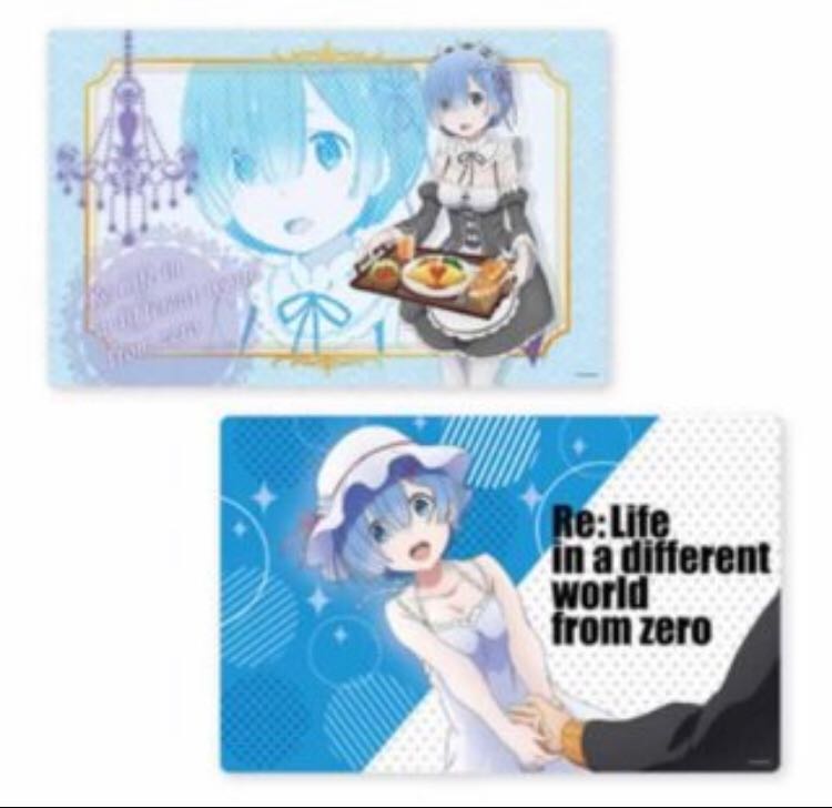 【未開封品】リゼロ　プレイマット プレイマット Re：ゼロから始める異世界生活 リゼロ レム 220409