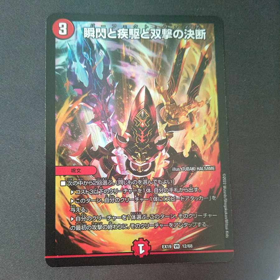 The decision of the twinkling of an eye, the gallop and the Twinstrike VR 12/68