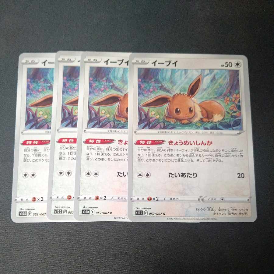 Eevee Convocation Sinker, set of 4