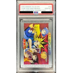 [PSA10 certified] Yami Yuugi, Jounouchi, Honda, Nosaka, Kyoko (red background) (Toei version #50) [-] {-}