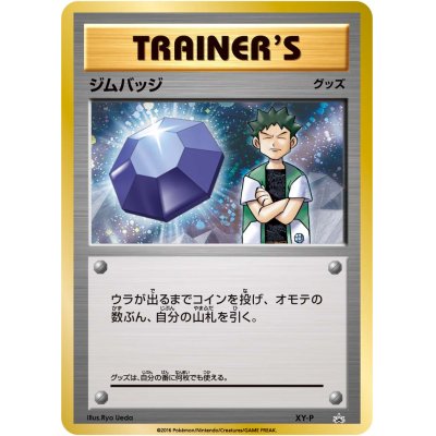 State B] Gym badge (Takeshi Kira spec.) [P] {XY-P}