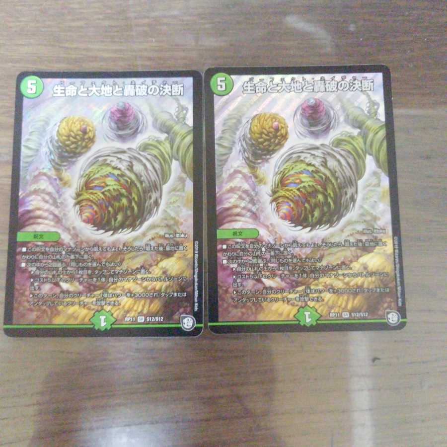 生命と大地と轟破の決断