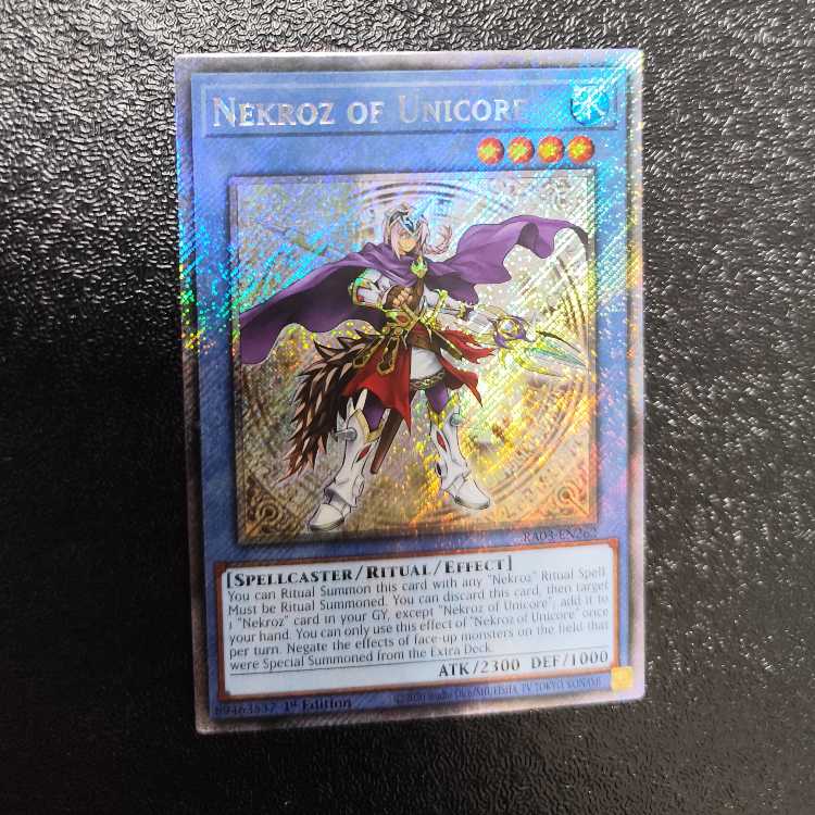 Nekroz of Unicore Platinum Secret Umi Outside Edition