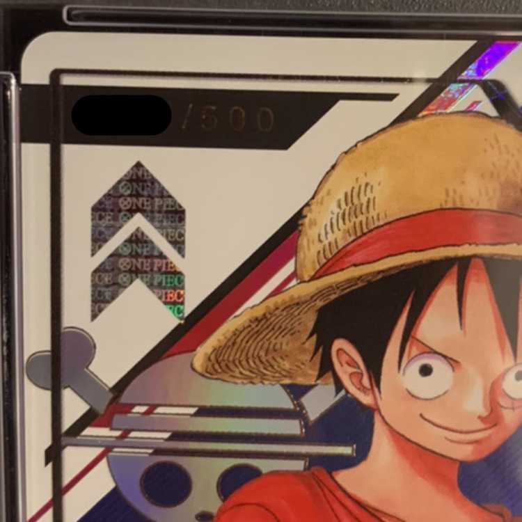 PSA10] Monkey D. Luffy Flagship Battle - Winner Commemorative Serial Numbered Serial Luffy PROMO ST01-001