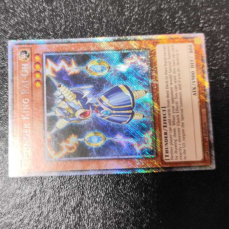 Thunder King Rai-Oh Platinum Secret Umi Outside Edition