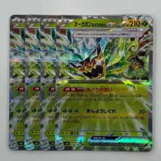 Ogapon Midori-no-men ex RR 016/101 set of 4 ②.