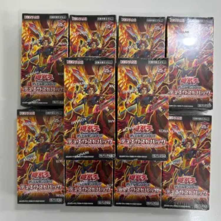 デュエリストパック - 爆炎のデュエリスト編 - 未開封パック  10BOX