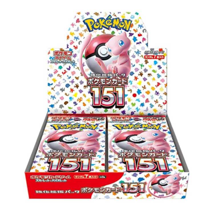 Enhanced Expansion Pack "Pokémon Card 151 (Ichigo-ichi)" Unopened Box 6 Boxes Management 03 6BOX