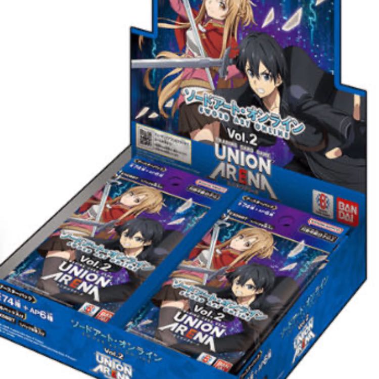ブースターパック ソードアート・オンライン Vol.2 未開封BOX 3BOXの 