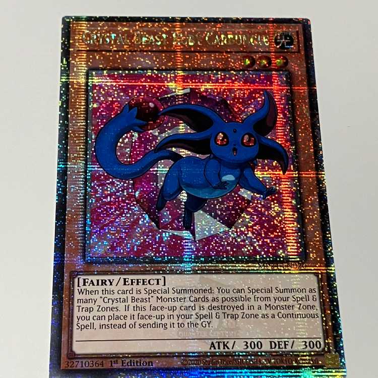 Crystal Beast Ruby Carbuncle English EU Edition MP24 QCSCR 25th