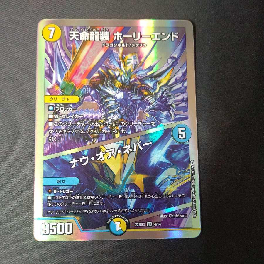 Tenmei Ryuusou Holy End/Now or Never SR