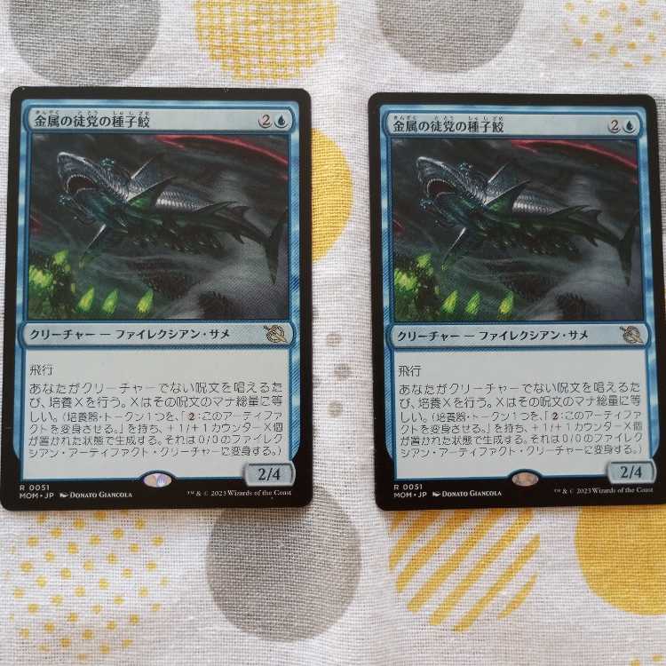 金属の徒党の種子鮫