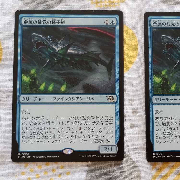 金属の徒党の種子鮫