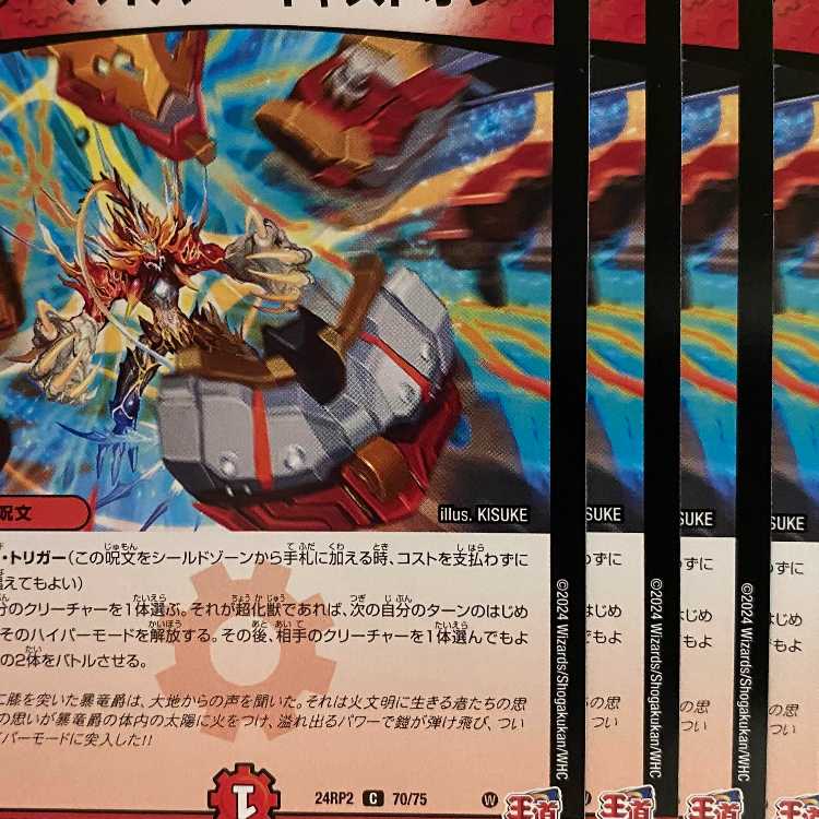 24RP2C70 ハイパー・キャストオフ 4枚