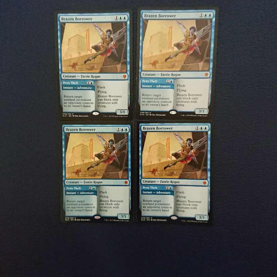 厚かましい借り手4枚