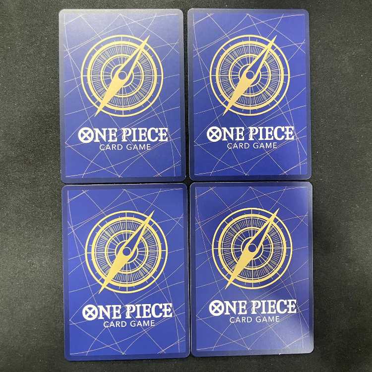 One Piece Card Ben Beckman SR Set of 4