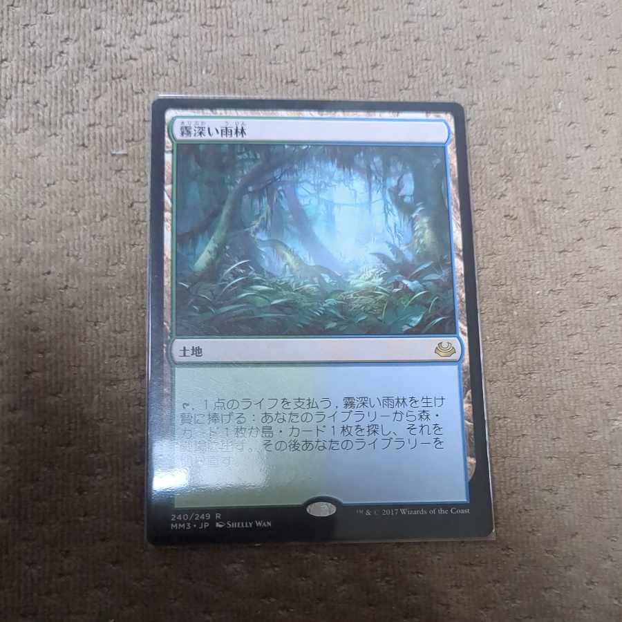 Misty Rainforest Rare 220/249 Japanese