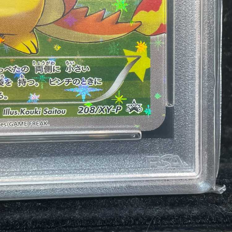 PSA10] Pikachu PROMO 208/XY-P in poncho