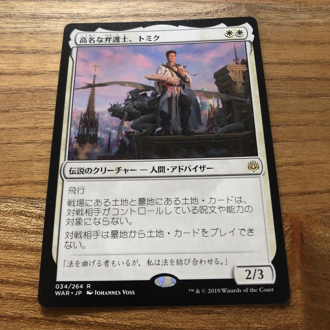 高名な弁護士、トミク レア