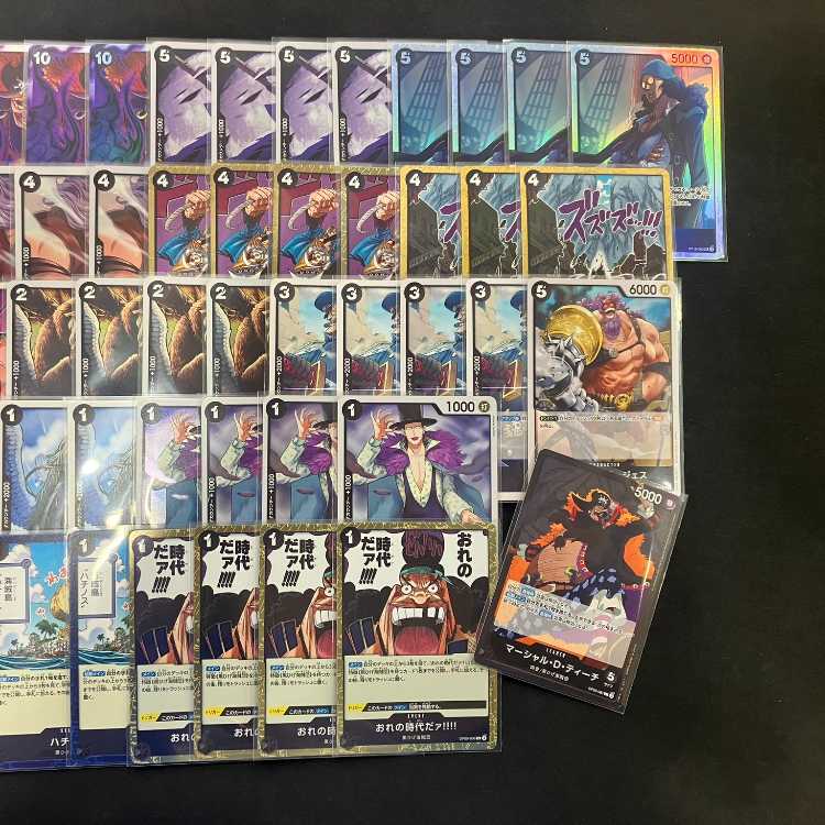 One Piece Card Black Teach Deck