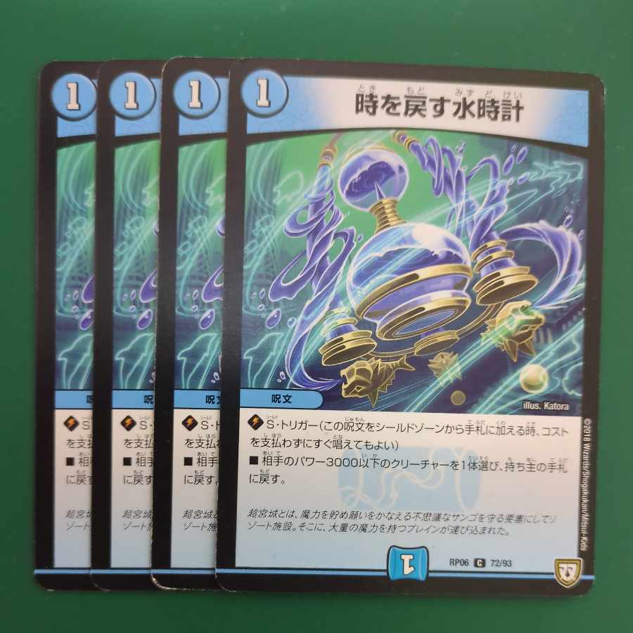 Water clock turning back time C 72/93