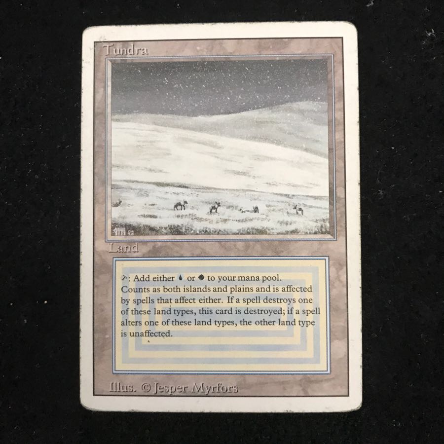 Tundra 英 3ED (管理番号001)