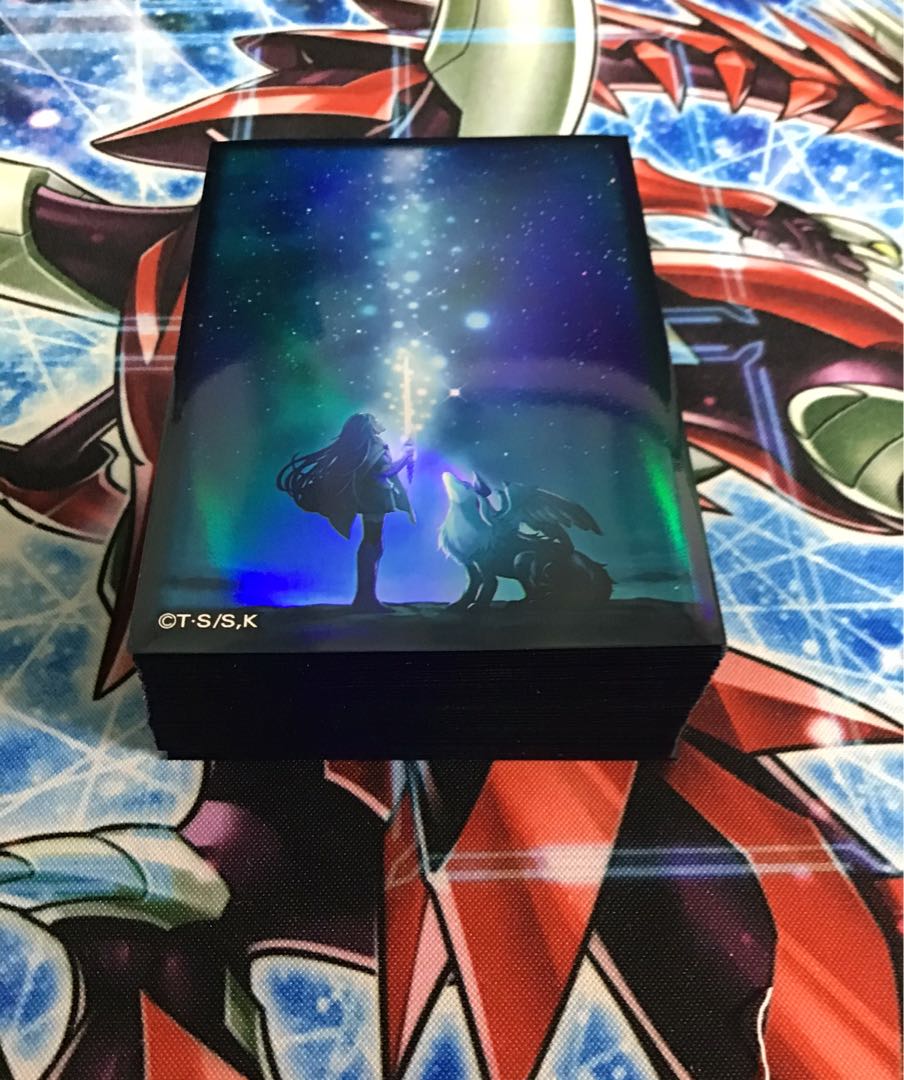 本格構築【ドラゴンメイド】メイン＆エクストラ＆未使用星遺物スリーブ