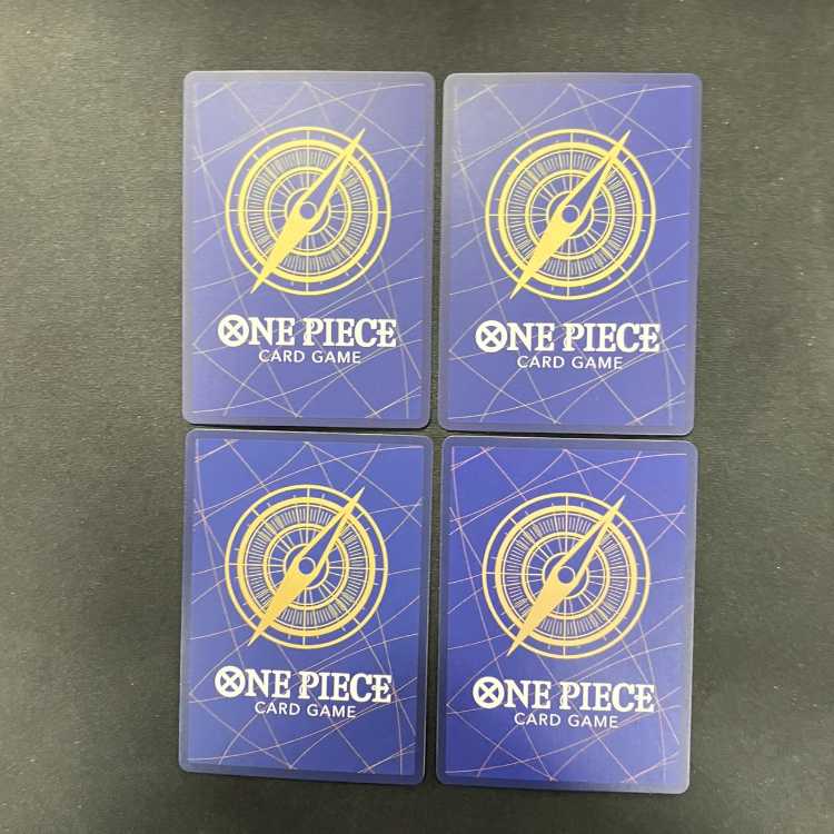 One Piece Card Monkey D Luffy SR/Parallel 4-Card Set