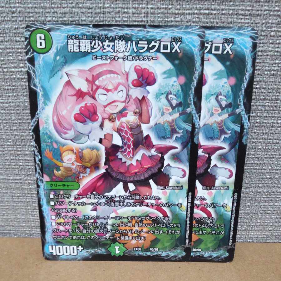 Ryuha Shoujo-tai Hala Gro X 40/98 [control code c].