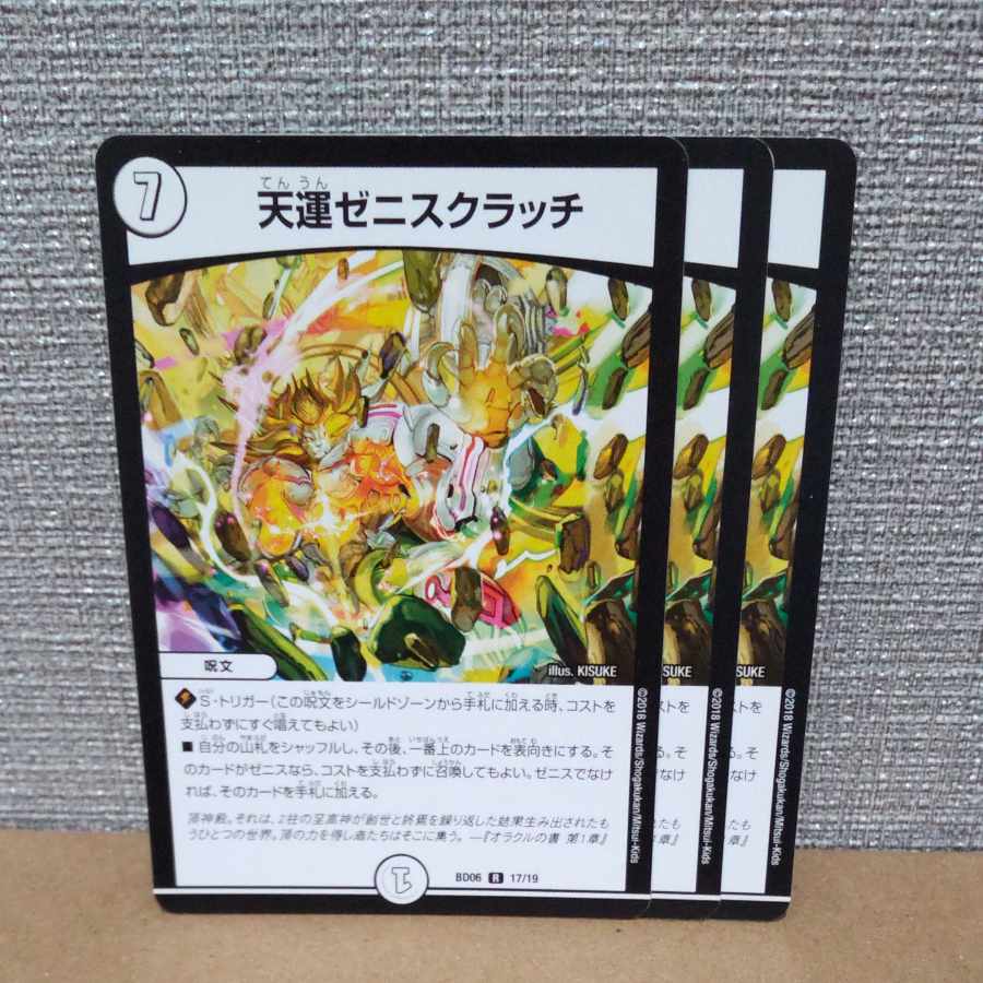 天運ゼニスクラッチ R 17/19【管理記号c】