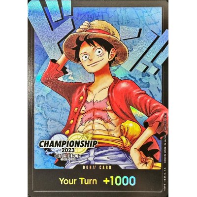 [Condition A-] Don! Card (English/CS2023 World Final/Monkey D. Luffy) [-] {-}