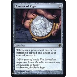 [EX+]Amulet of Vigor/Amulet of Vigor [English] [Reprint Cards (Mystery Booster FOIL)]