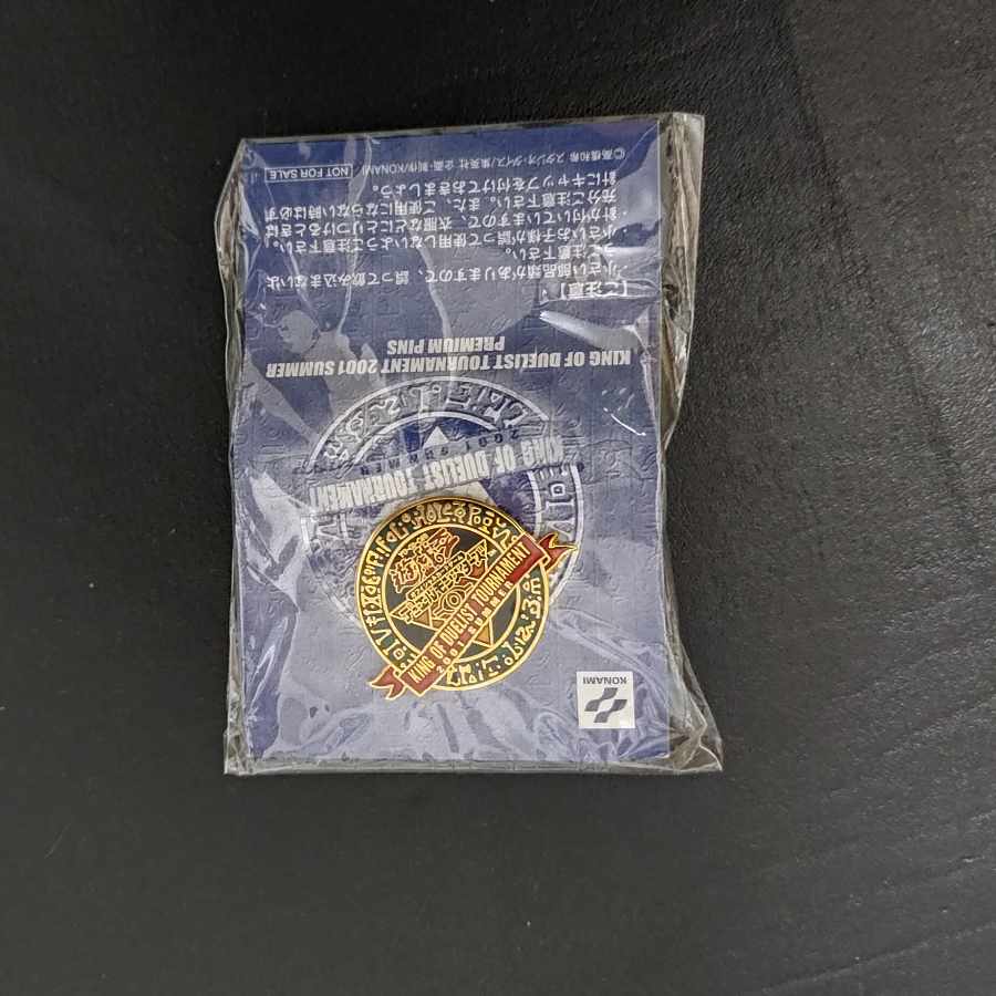 遊戯王
2001
トーナメント
新品未開封
king of duelist tournament 
2001 
バッジ