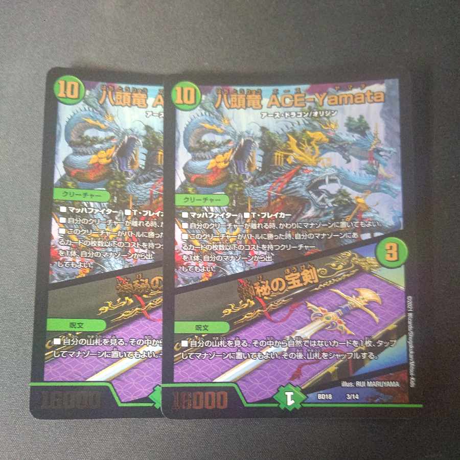 Eight-headed Dragon ACE-Yamata|Mysterious Treasured Sword VR, set of 2