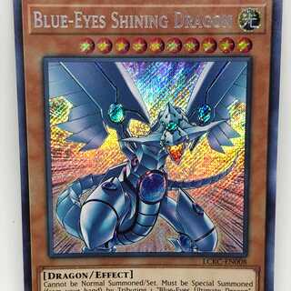 遊戯王 英語 青眼の光龍 1st LCKC シークレット ブルーアイズ