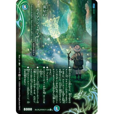 ガイアッシュカイザー 神アート 未開封 未開封)流星のガイアッシュ・カイザー【SR】{ART183/5}《多》の